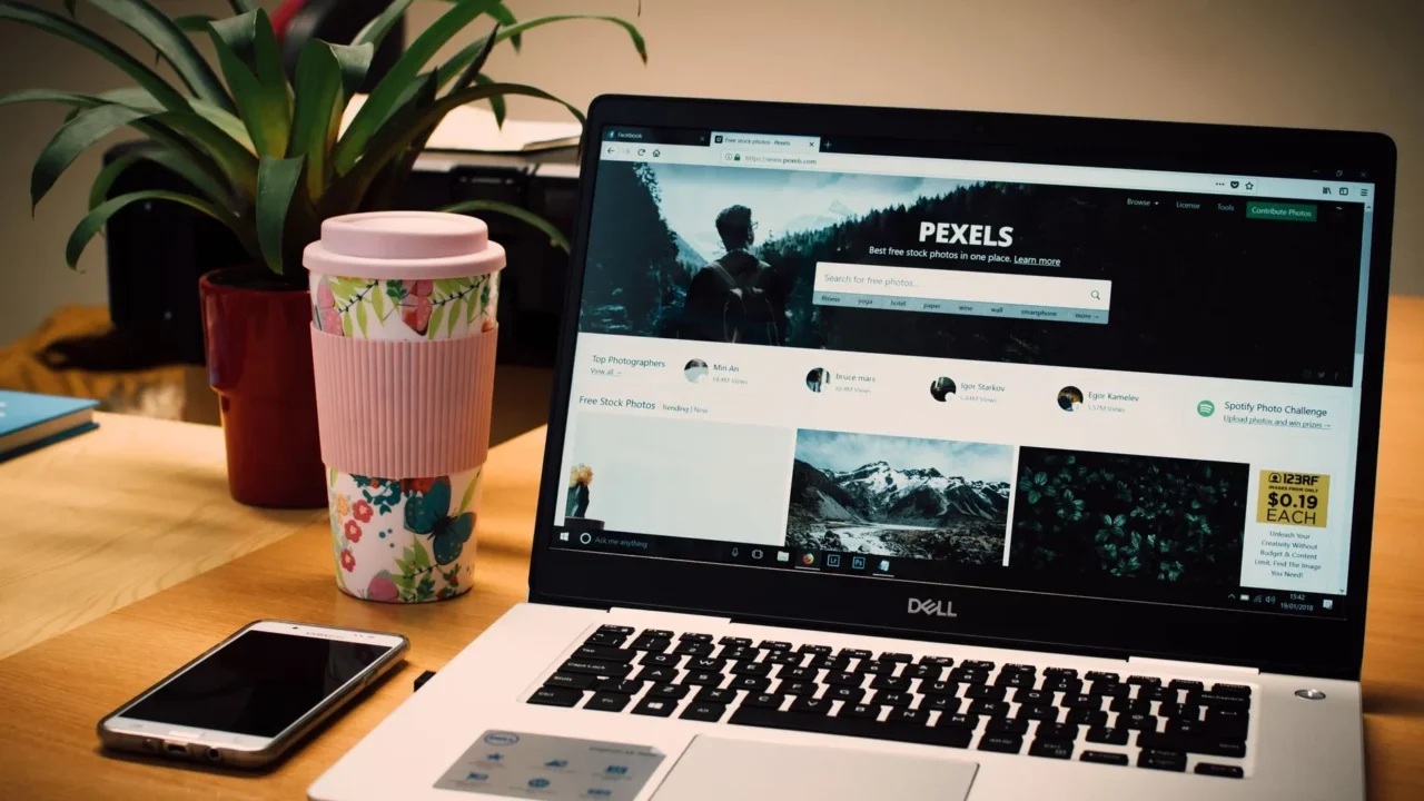 Wedding Website Features Laptop Wedding