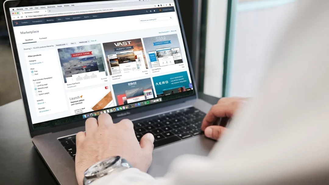 Computer Screen Online Order