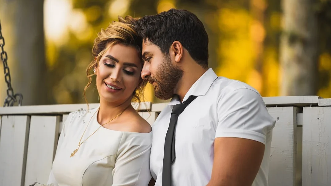 Stressed Couple Wedding Planning