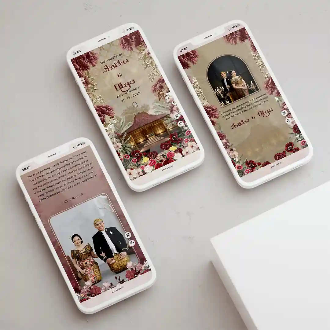 Tema undangan digital Java Heritage 2